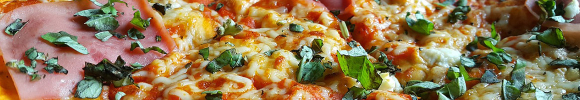 Eating American (New) Italian Pizza at Cafe Pesto Hilo Bay restaurant in Hilo, HI.